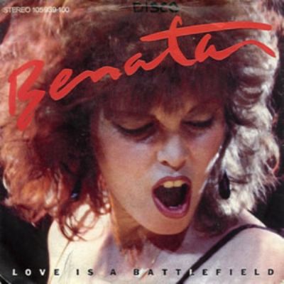 Pat Benatar Love Is A Battlefield album cover