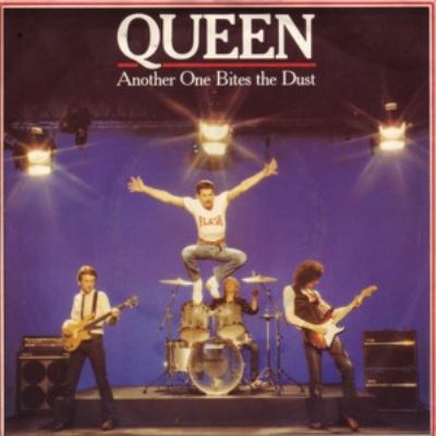 Queen Another One Bites The Dust album cover