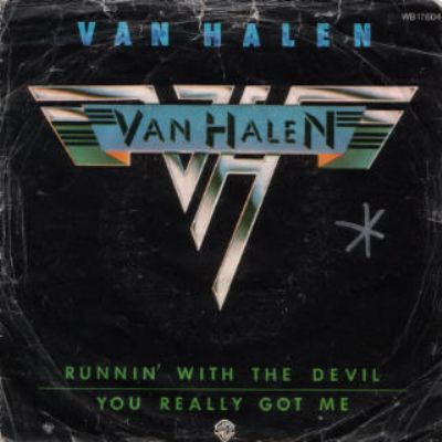 Van Halen Running With The Devil album cover