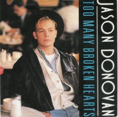 Jason Donovan Too Many Broken Hearts album cover