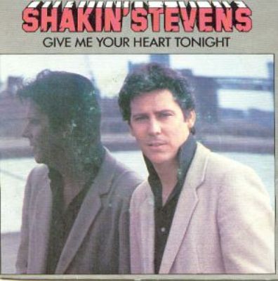 Shakin' Stevens Give Me Your Heart Tonight album cover