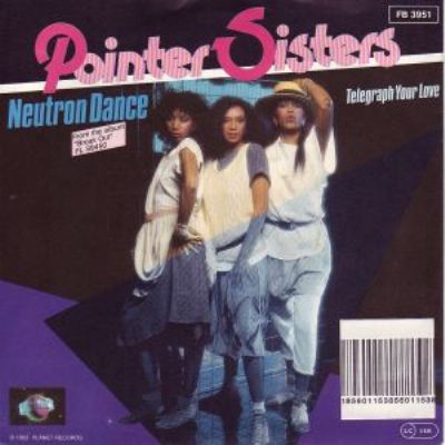 Pointer Sisters Neutron Dance album cover