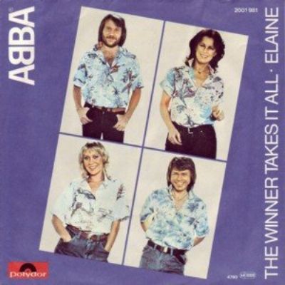 Abba The Winner Takes It All album cover