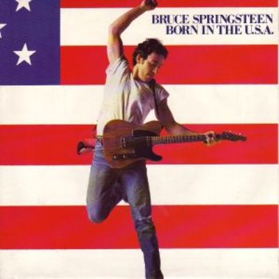 Bruce Springsteen Born In The USA album cover
