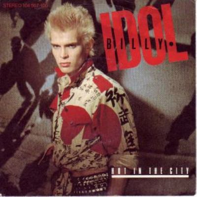 Billy Idol Hot In The City album cover