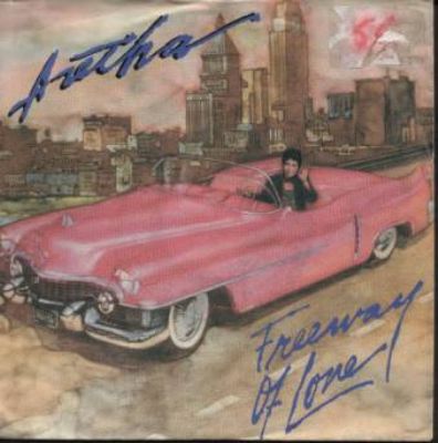 Aretha Franklin Freeway Of Love album cover