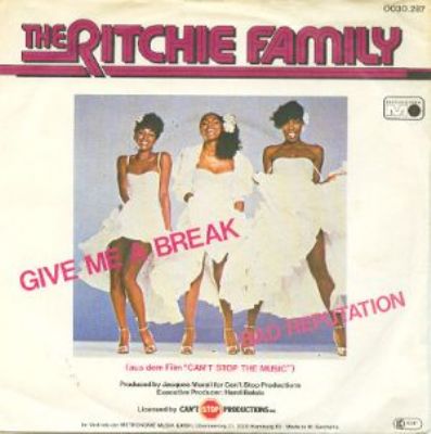 Ritchie Family Give Me A Break album cover