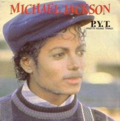 Michael Jackson P Y T (Pretty Young Thing) album cover