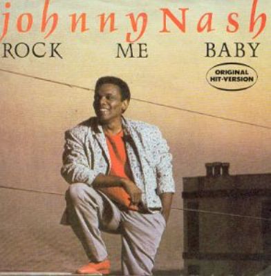 Johnny Nash Rock Me Baby album cover