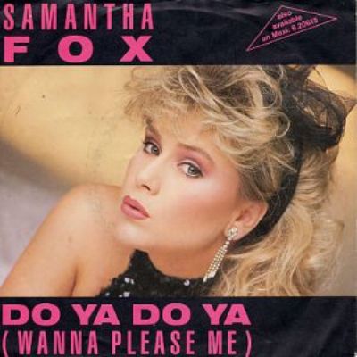 Samantha Fox Do Ya Do Ya (Wanna Please Me) album cover