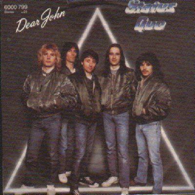 Status Quo Dear John album cover