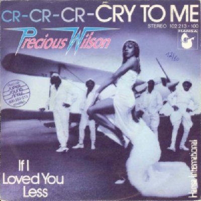 Precious Wilson Cry To Me album cover