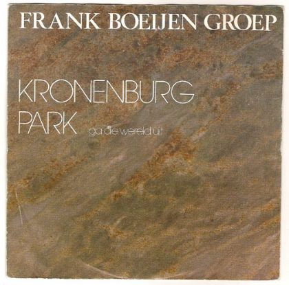 Frank Boeijen Groep Kronenburg Park album cover