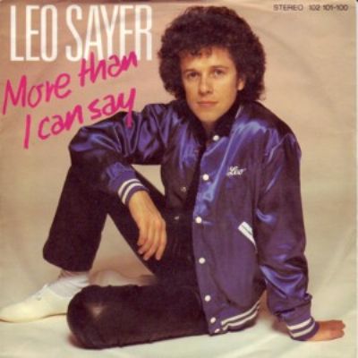 Leo Sayer More Than I Can Say album cover