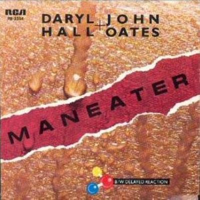 Daryl Hall & John Oates Maneater album cover