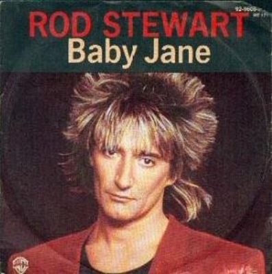 Rod Stewart Baby Jane album cover
