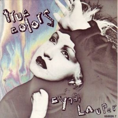 Cyndi Lauper True Colors album cover