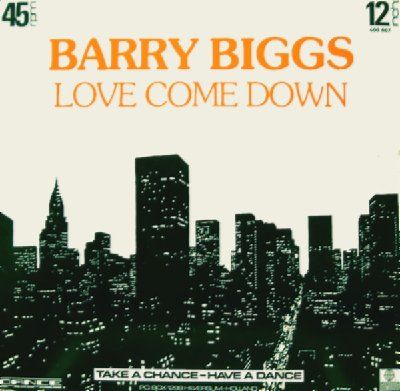 Barry Biggs Love Come Down album cover