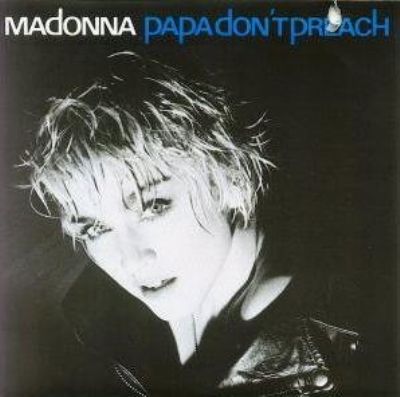 Madonna Papa Don't Preach album cover