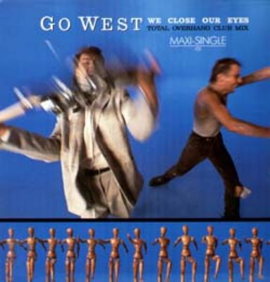 Go West We Close Our Eyes album cover