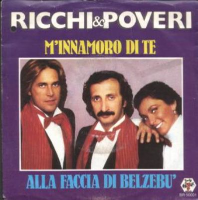 Ricchi & Poveri M'innamoro Di Te album cover