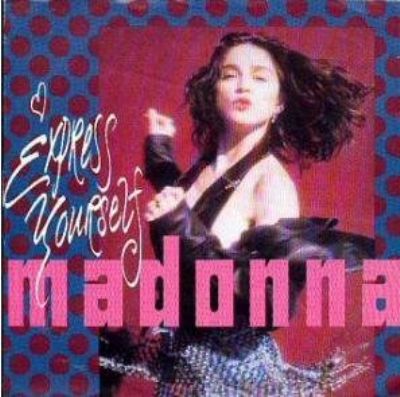 Madonna Express Yourself album cover