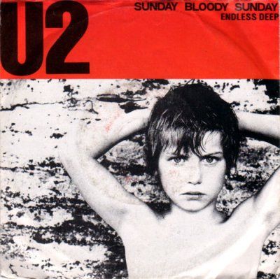 U2 Sunday Bloody Sunday album cover