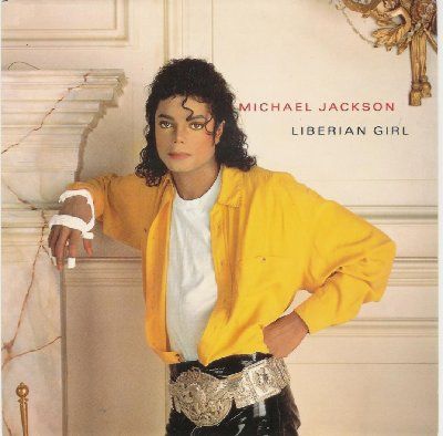 Michael Jackson Liberian Girl album cover