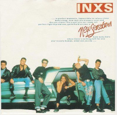 Inxs New Sensation album cover