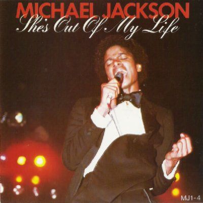 Michael Jackson She's Out Of My Life album cover