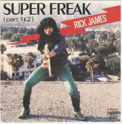 Rick James Super Freak album cover