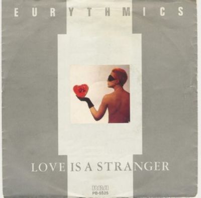 Eurythmics Love Is A Stranger album cover