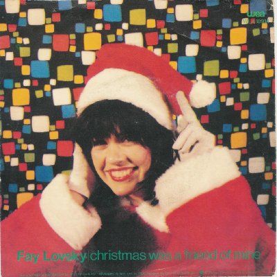 Fay Lovsky Christmas Was A Friend Of Mine album cover