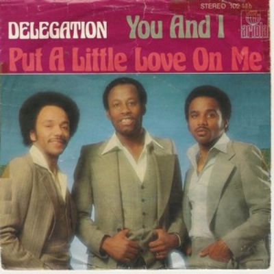 Delegation Put A Little Love On Me album cover