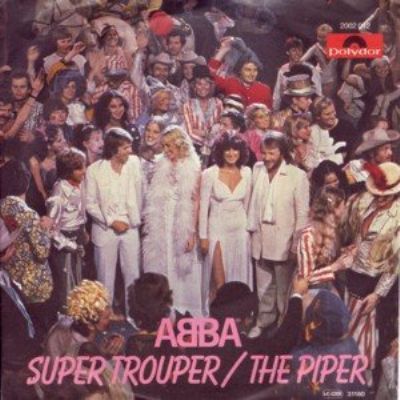 Abba Super Trouper album cover