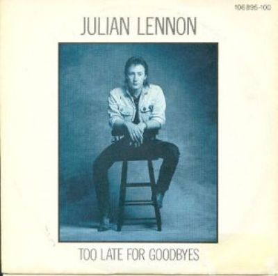 Julian Lennon Too Late For Good Byes album cover