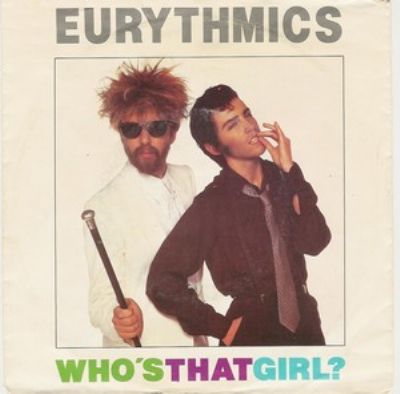 Eurythmics Who's That Girl album cover