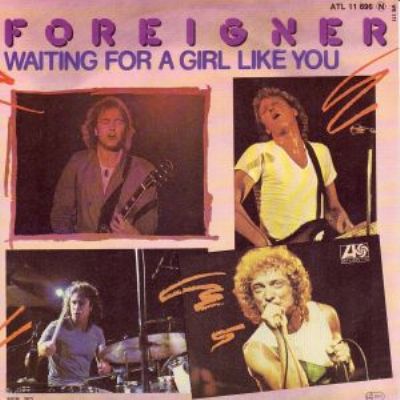 Foreigner Waiting For A Girl Like You album cover