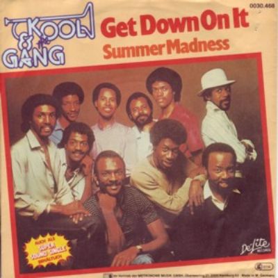 Kool & The Gang Get Down On It album cover