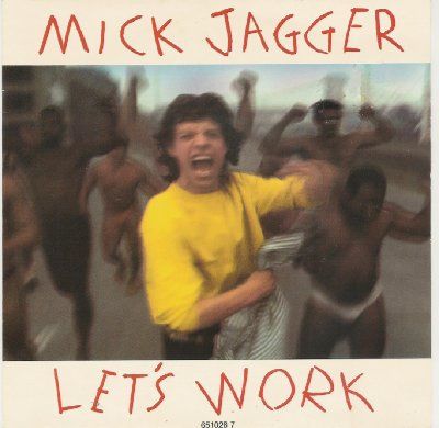 Mick Jagger Let's Work album cover