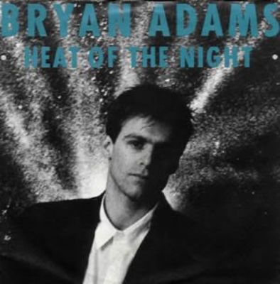 Bryan Adams Heat Of The Night album cover