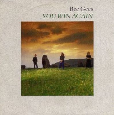 Bee Gees You Win Again album cover