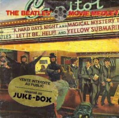 Beatles The Beatles Movie Medley album cover